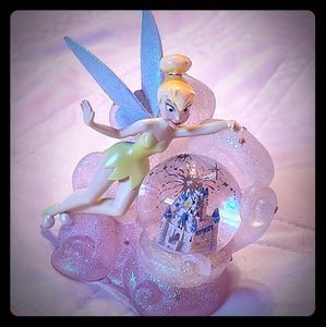 Tinkerbell vintage snow globe figurine